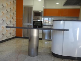 COCINA FORMICA Y NARANJA 3